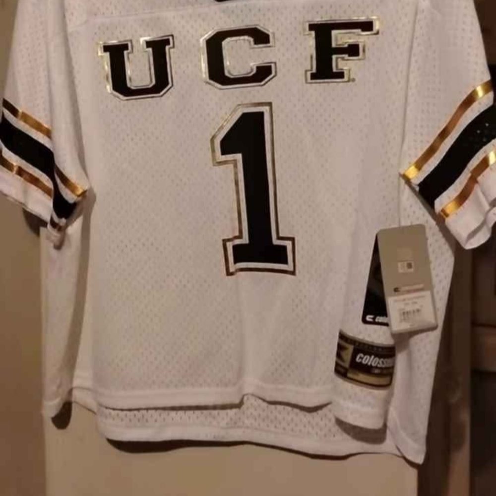 Colosseum Women's White Jersey with Black Accents